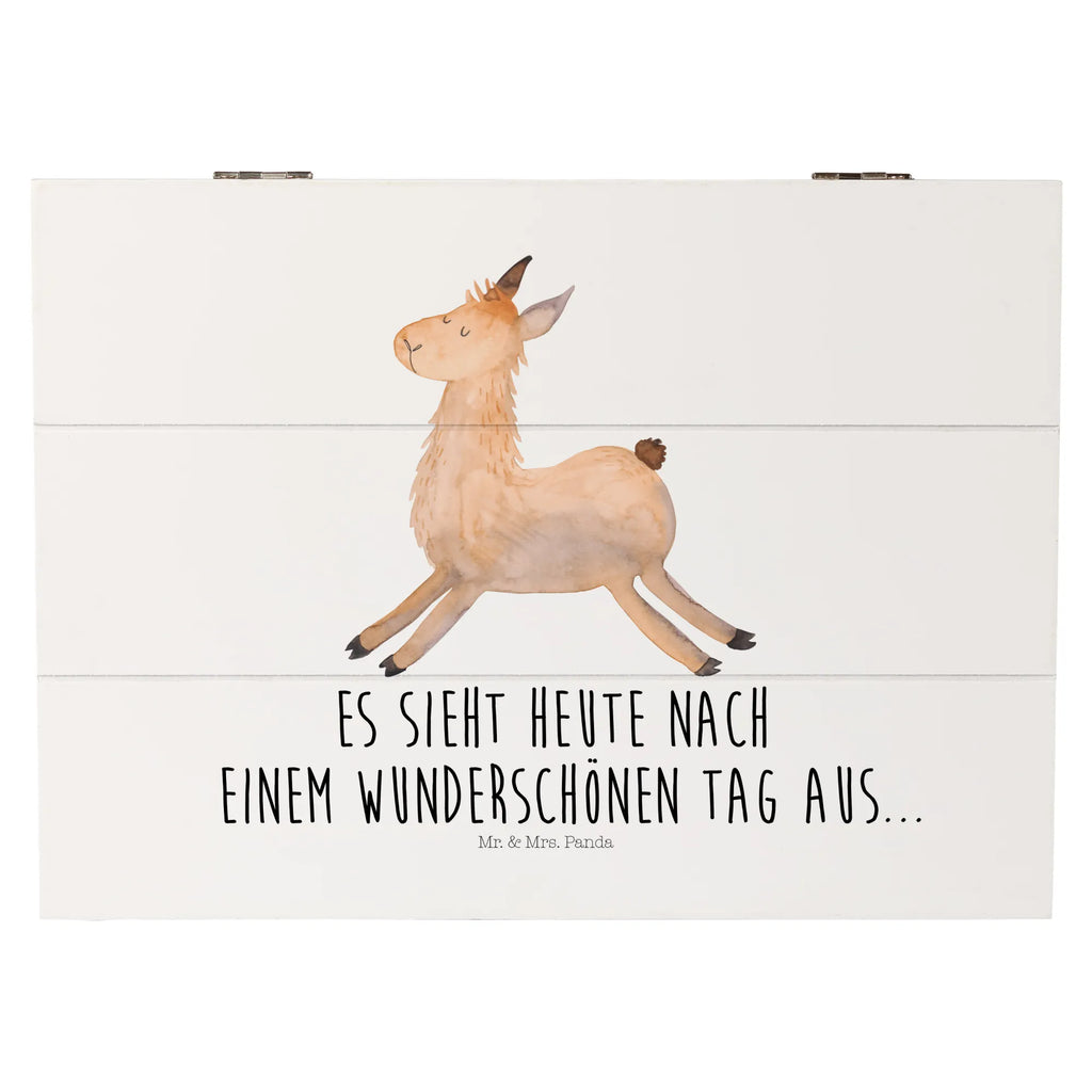 Holzkiste Lama Springen Holzkiste, Kiste, Schatzkiste, Truhe, Schatulle, XXL, Erinnerungsbox, Erinnerungskiste, Dekokiste, Aufbewahrungsbox, Geschenkbox, Geschenkdose, Lama, Alpaka, Lamas, Lieblingstag, Happy day, fröhlich, Glück, Freundin, Liebeskummer, Neustart, guten Morgen, Start, Prüfung, Abitur