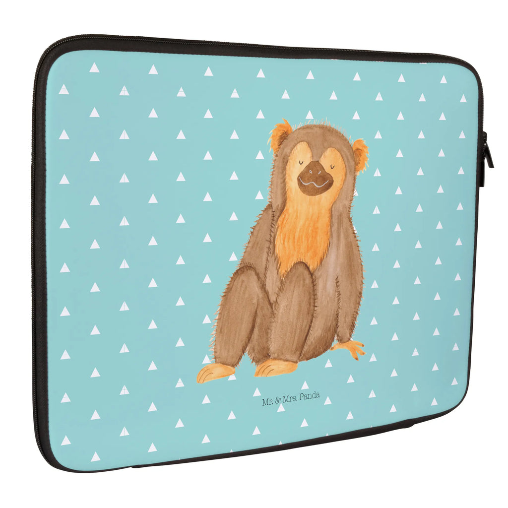 Notebook Tasche Affe Notebook Tasche, Laptop, Computertasche, Tasche, Notebook-Tasche, Notebook-Reisehülle, Notebook Schutz, Afrika, Wildtiere, Affe, Äffchen, Affen, Selbstliebe, Respekt, Motivation, Selbstachtung, Liebe, Selbstbewusstsein, Selfcare