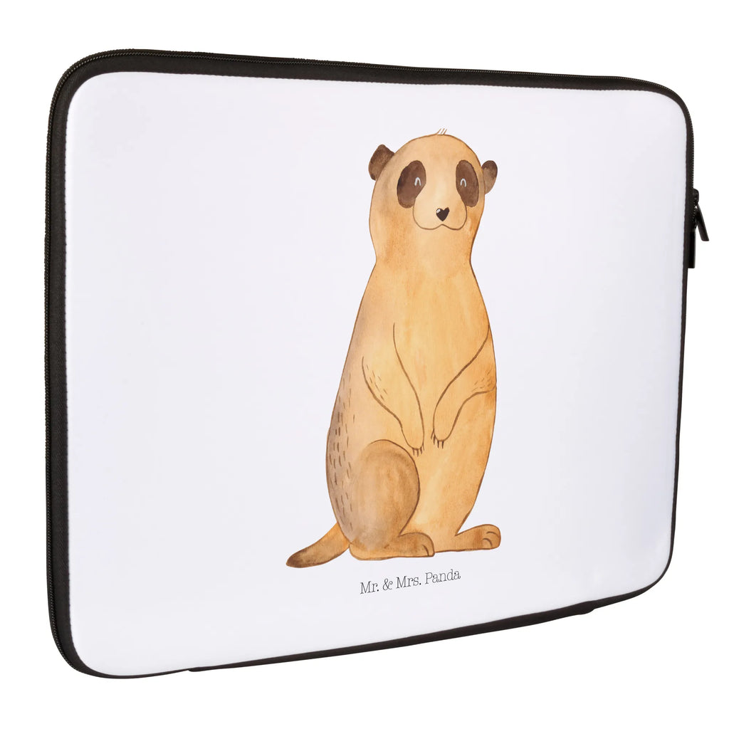 Notebook Tasche Erdmännchen Notebook Tasche, Laptop, Computertasche, Tasche, Notebook-Tasche, Notebook-Reisehülle, Notebook Schutz, Afrika, Wildtiere, Erdmännchen, Reisen, Spruch, Weltreise, Afrikareise, Roadtrip, Traveling