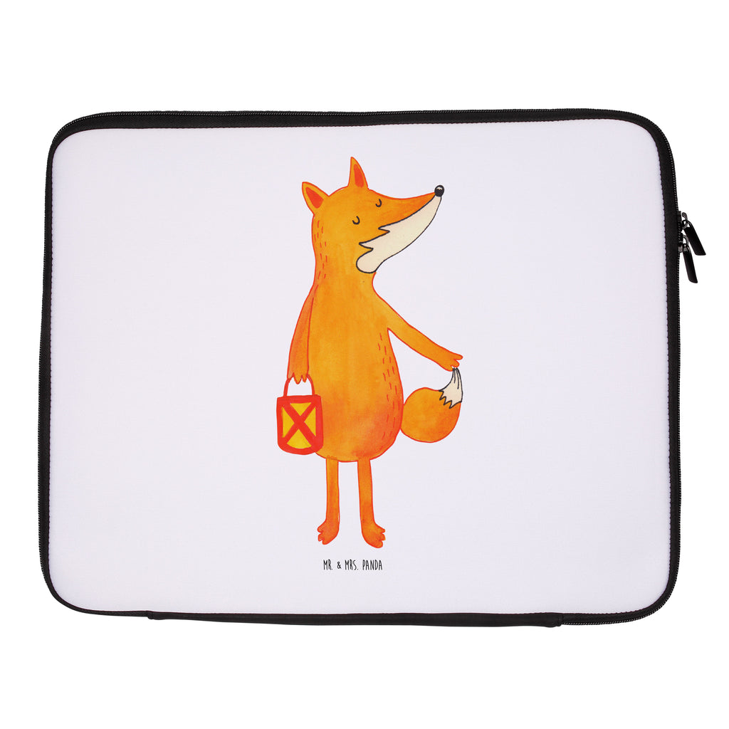 Notebook Tasche Fuchs Laterne Notebook Tasche, Laptop, Computertasche, Tasche, Notebook-Tasche, Notebook-Reisehülle, Notebook Schutz, Fuchs, Füchse, Spruch trösten, Liebeskummer Spruch, Laterne, Sankt Martin, Laternenumzug, Aufmuntern, Cäsar Otto Hugo Flaischlen