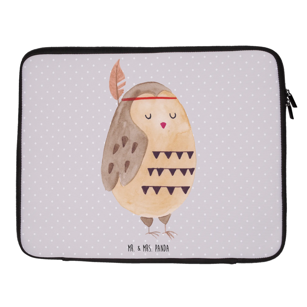 Notebook Tasche Eule Federschmuck Notebook Tasche, Laptop, Computertasche, Tasche, Notebook-Tasche, Notebook-Reisehülle, Notebook Schutz, Eule, Eule Deko, Owl, Das Leben ist ein Abenteuer, Reisespruch, Federschmuck, Dekoration