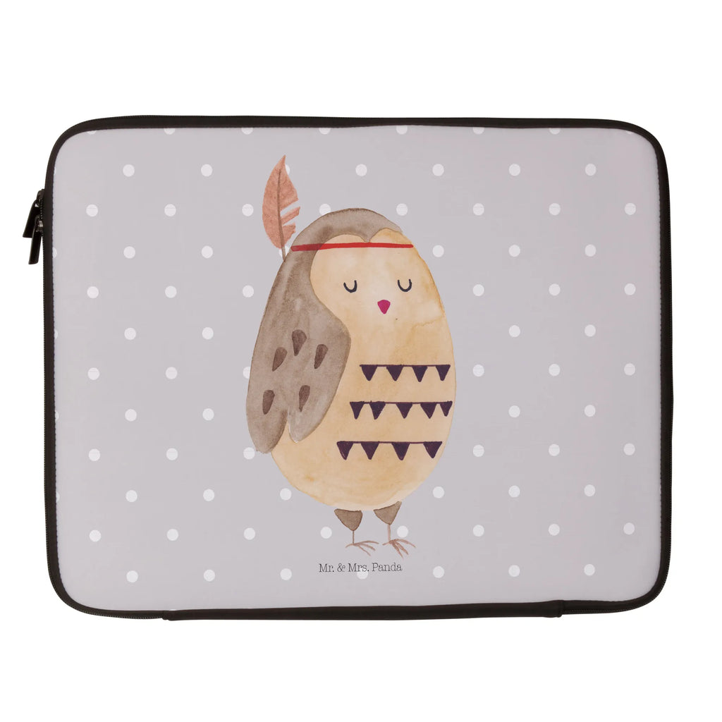 Notebook Tasche Eule Federschmuck Notebook Tasche, Laptop, Computertasche, Tasche, Notebook-Tasche, Notebook-Reisehülle, Notebook Schutz, Eule, Eule Deko, Owl, Das Leben ist ein Abenteuer, Reisespruch, Federschmuck, Dekoration