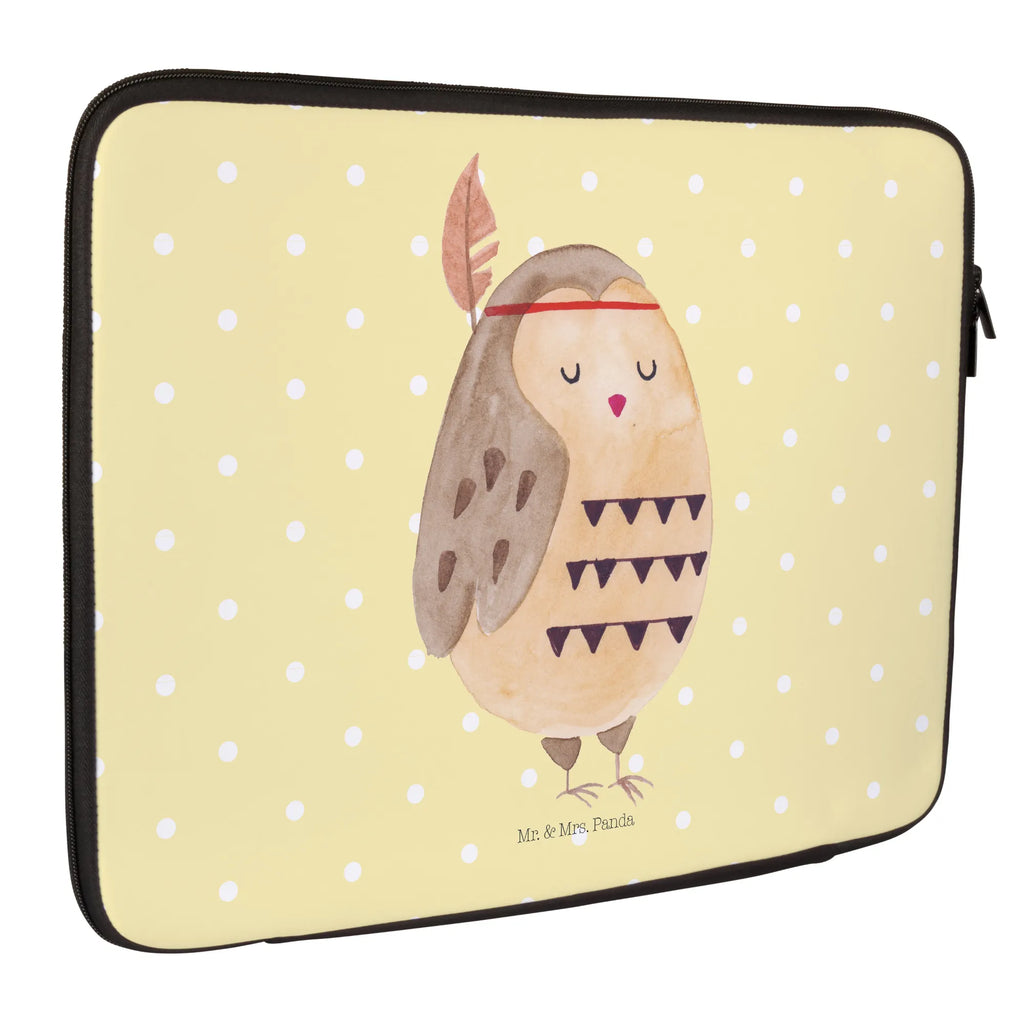 Notebook Tasche Eule Federschmuck Notebook Tasche, Laptop, Computertasche, Tasche, Notebook-Tasche, Notebook-Reisehülle, Notebook Schutz, Eule, Eule Deko, Owl, Das Leben ist ein Abenteuer, Reisespruch, Federschmuck, Dekoration