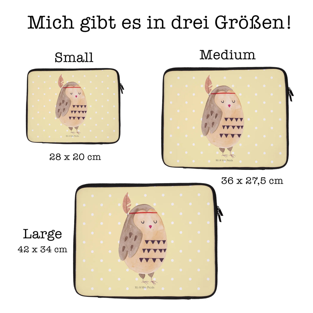 Notebook Tasche Eule Federschmuck Notebook Tasche, Laptop, Computertasche, Tasche, Notebook-Tasche, Notebook-Reisehülle, Notebook Schutz, Eule, Eule Deko, Owl, Das Leben ist ein Abenteuer, Reisespruch, Federschmuck, Dekoration