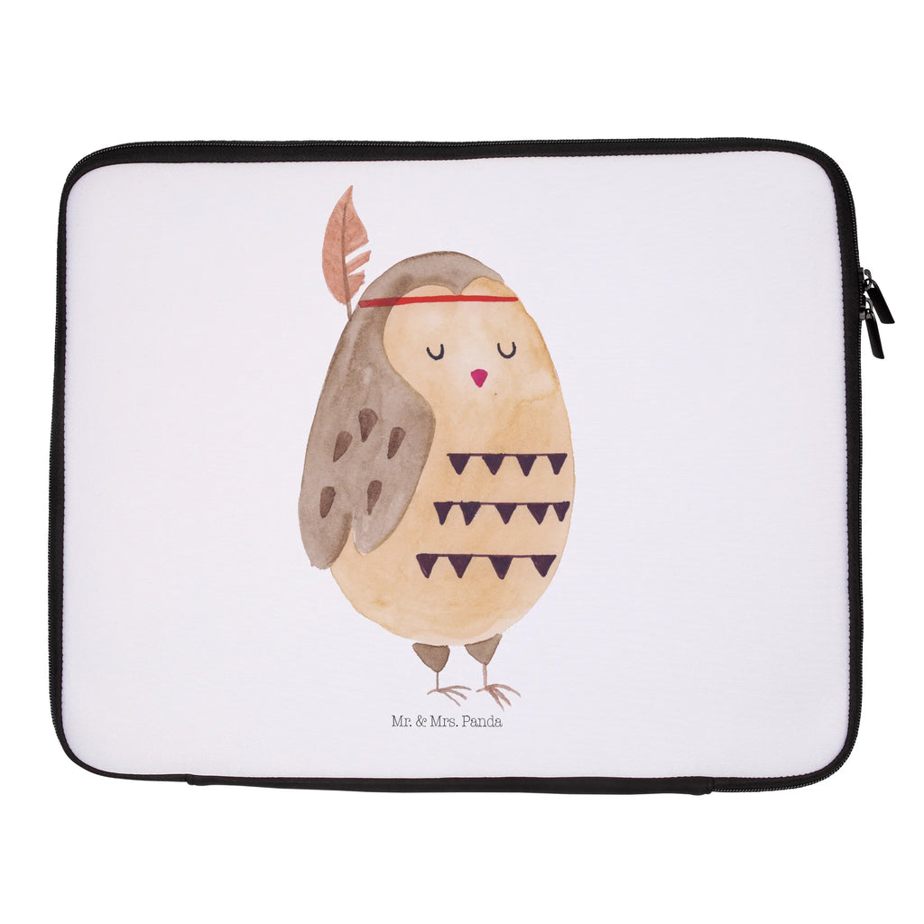 Notebook Tasche Eule Federschmuck Notebook Tasche, Laptop, Computertasche, Tasche, Notebook-Tasche, Notebook-Reisehülle, Notebook Schutz, Eule, Eule Deko, Owl, Das Leben ist ein Abenteuer, Reisespruch, Federschmuck, Dekoration