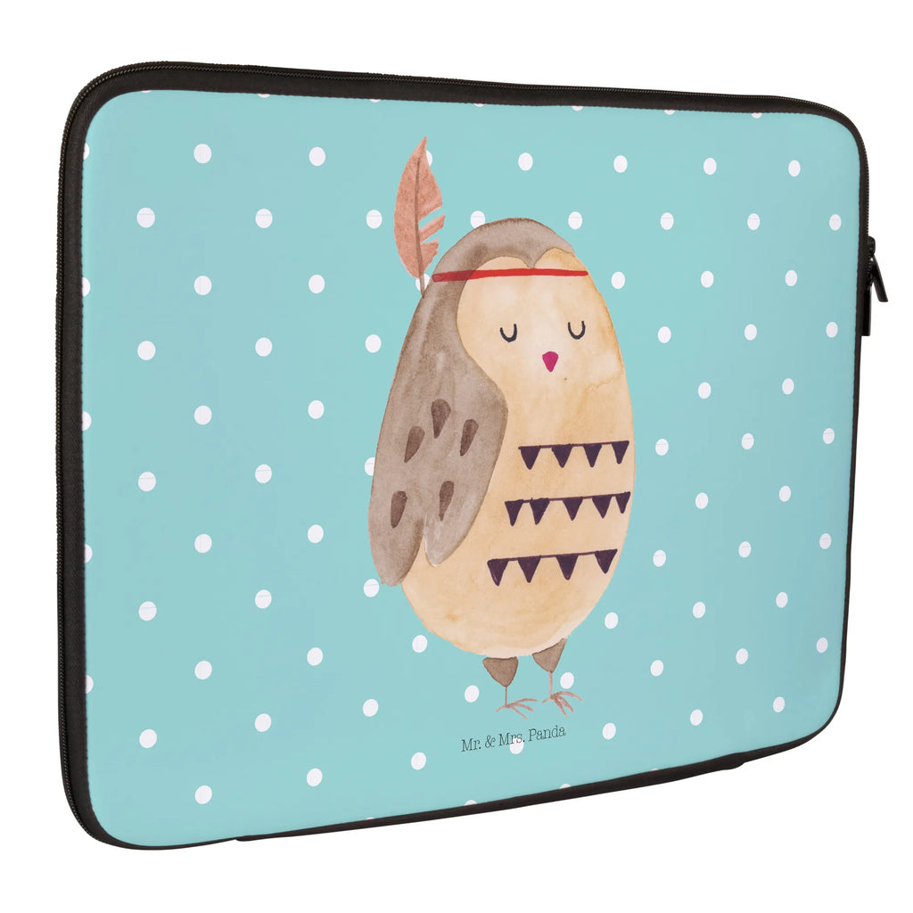 Notebook Tasche Eule Federschmuck Notebook Tasche, Laptop, Computertasche, Tasche, Notebook-Tasche, Notebook-Reisehülle, Notebook Schutz, Eule, Eule Deko, Owl, Das Leben ist ein Abenteuer, Reisespruch, Federschmuck, Dekoration