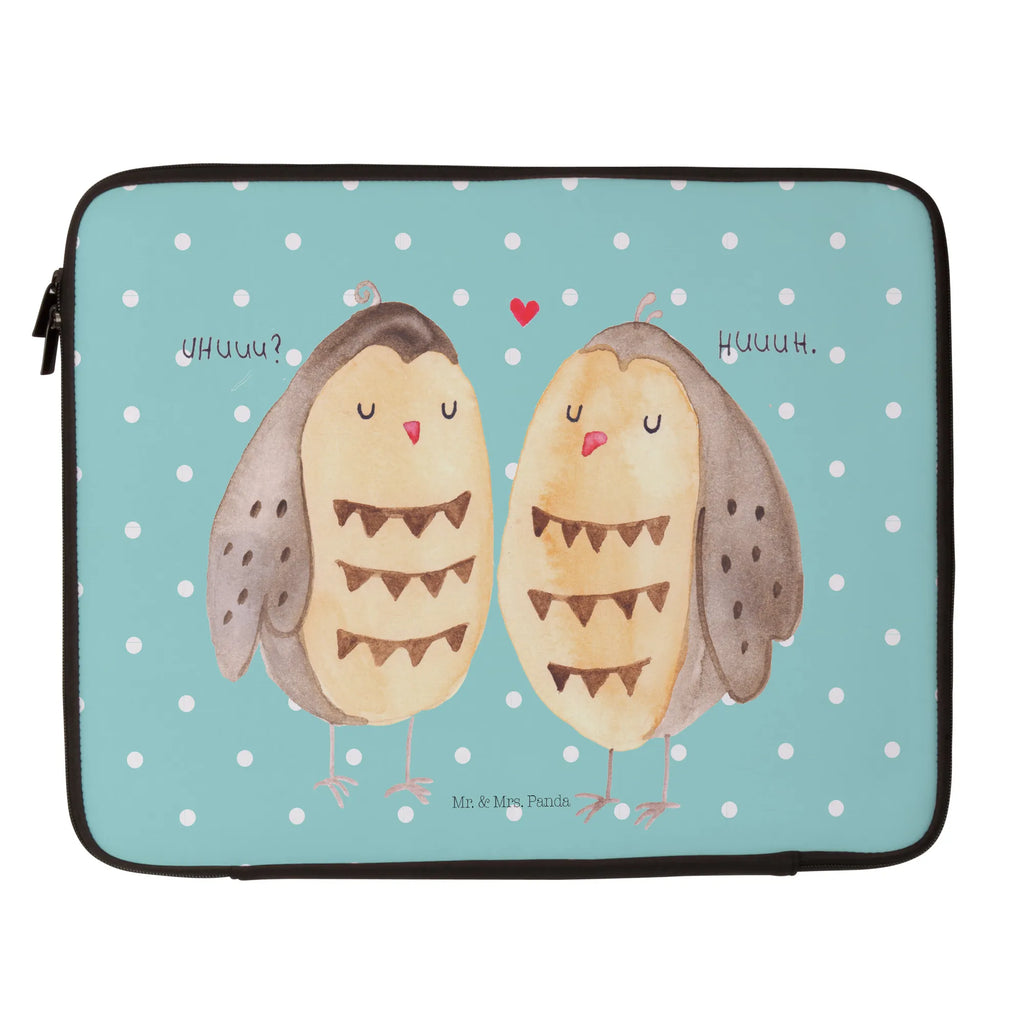 Notebook Tasche Eulen Liebe Notebook Tasche, Laptop, Computertasche, Tasche, Notebook-Tasche, Notebook-Reisehülle, Notebook Schutz, Eule, Eule Deko, Liebe, Hochzeit Spruch, Owl, All you need is love, Liebe Spruch, Freundin Geschenk, Freund, Wortspiel lustig