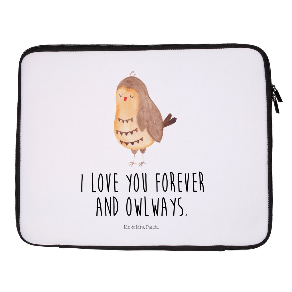 Notebook Tasche Eule Zufrieden Notebook Tasche, Laptop, Computertasche, Tasche, Notebook-Tasche, Notebook-Reisehülle, Notebook Schutz, Eule, Eule Spruch, Eule deko, Owl, Liebe Spruch, Romantisch, Wortspiel lustig, Spruch schön, Geschenk Hochzeitstag