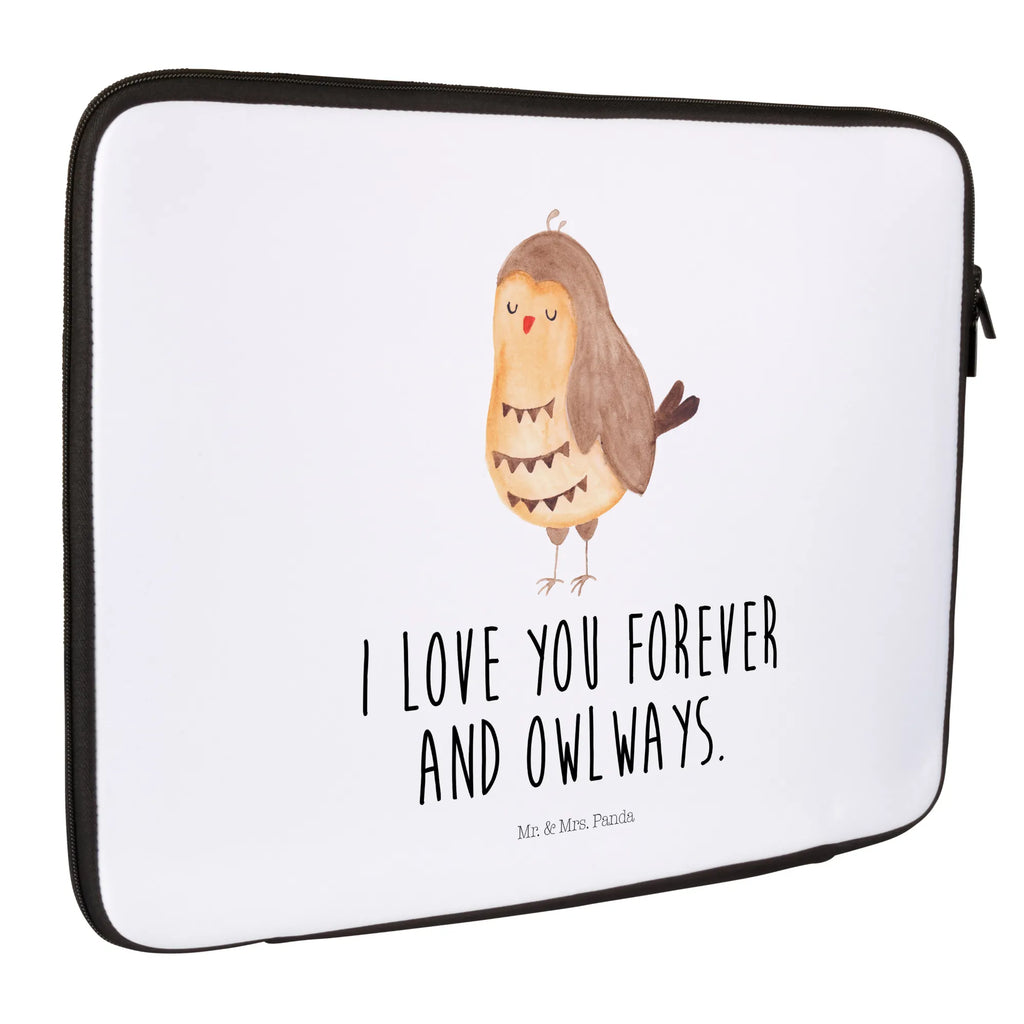 Notebook Tasche Eule Zufrieden Notebook Tasche, Laptop, Computertasche, Tasche, Notebook-Tasche, Notebook-Reisehülle, Notebook Schutz, Eule, Eule Spruch, Eule deko, Owl, Liebe Spruch, Romantisch, Wortspiel lustig, Spruch schön, Geschenk Hochzeitstag