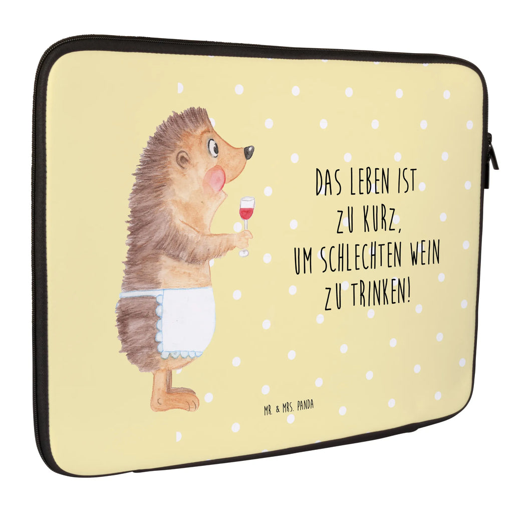 Notebook Tasche Igel Wein Notebook Tasche, Laptop, Computertasche, Tasche, Notebook-Tasche, Notebook-Reisehülle, Notebook Schutz, Tiermotive, Gute Laune, lustige Sprüche, Tiere, Wein Spruch, Igel, Geschenk Weintrinker, Geschenk Weinliebhaber, Wein Deko, Weinglas, Rotwein, Weißwein, Wein trinken