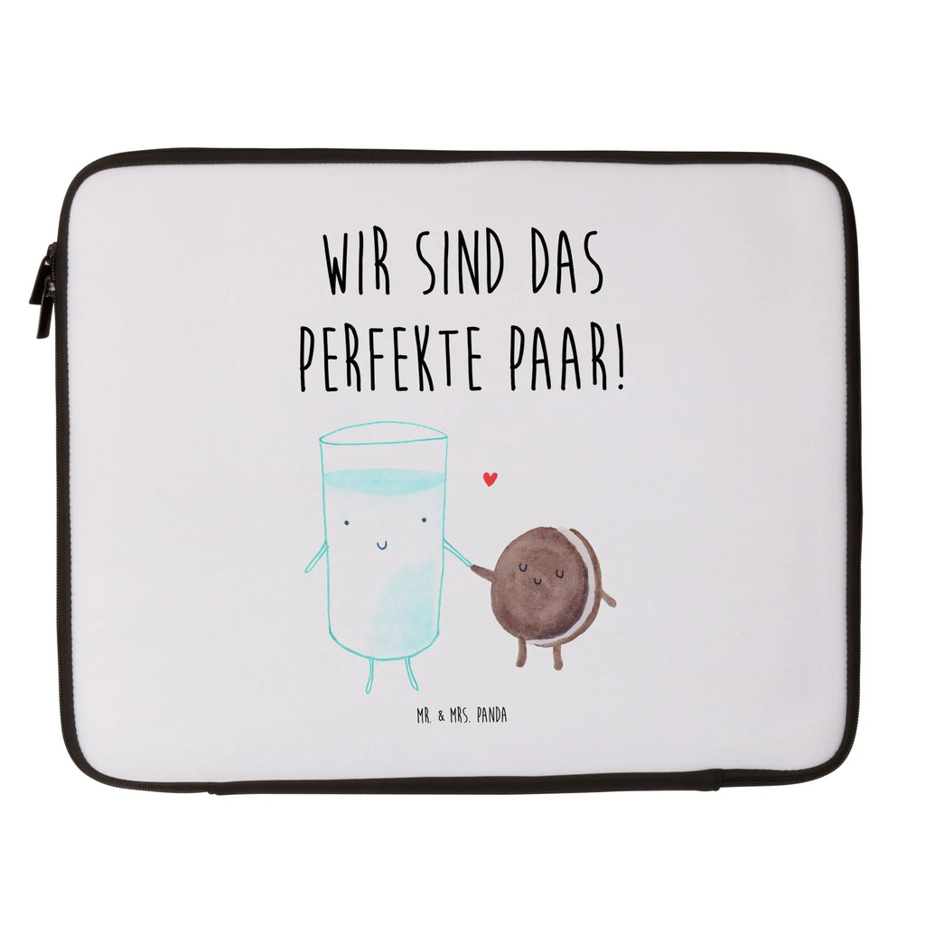 Notebook Tasche Milch Keks Notebook Tasche, Laptop, Computertasche, Tasche, Notebook-Tasche, Notebook-Reisehülle, Notebook Schutz, Tiermotive, Gute Laune, lustige Sprüche, Tiere, Milk, Cookie, Milch, Keks, Kekse, Kaffee, Einladung Frühstück, Motiv süß, romantisch, perfektes Paar