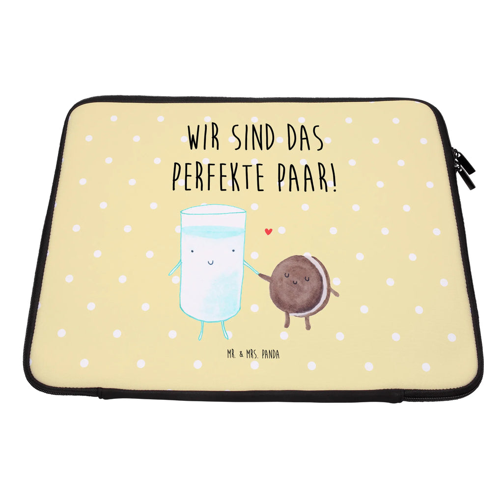 Notebook Tasche Milch Keks Notebook Tasche, Laptop, Computertasche, Tasche, Notebook-Tasche, Notebook-Reisehülle, Notebook Schutz, Tiermotive, Gute Laune, lustige Sprüche, Tiere, Milk, Cookie, Milch, Keks, Kekse, Kaffee, Einladung Frühstück, Motiv süß, romantisch, perfektes Paar