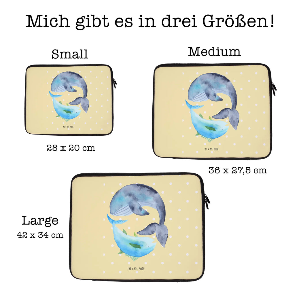 Notebook Tasche Walfisch Thunfisch Notebook Tasche, Laptop, Computertasche, Tasche, Notebook-Tasche, Notebook-Reisehülle, Notebook Schutz, Tiermotive, Gute Laune, lustige Sprüche, Tiere, Wal, Wahl, Tunfisch, Wortwitz lustig, Spruch lustig, Flachwitz, Witz, Spruch des Tages, Flachwitz Geschenk