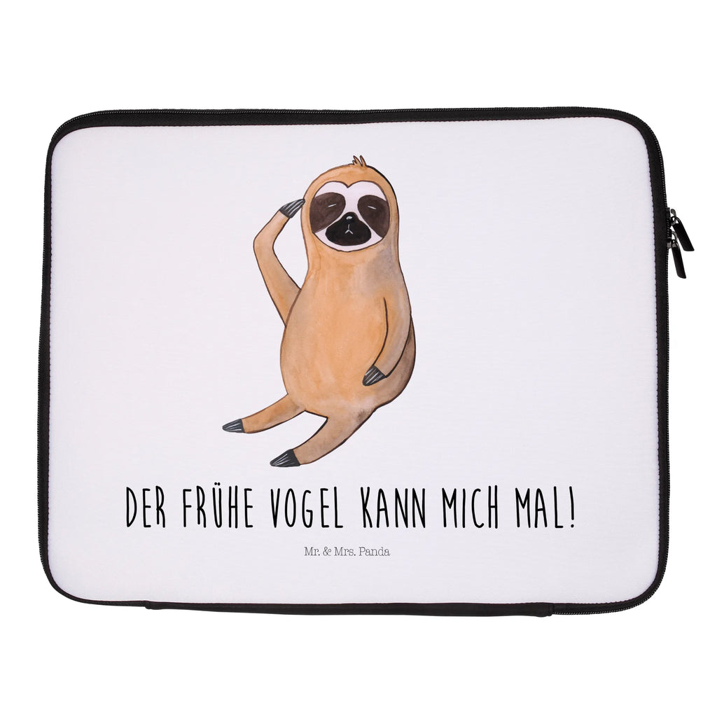 Notebook Tasche Faultier Vogel Notebook Tasche, Laptop, Computertasche, Tasche, Notebook-Tasche, Notebook-Reisehülle, Notebook Schutz, Faultier, Faultier Geschenk, Faultier Deko, Faultiere, faul, Lieblingstier, Spinner, früher Vogel, der frühe Vogel, Frühaufsteher, Morgenmuffel, Vogel, Faultierwelt