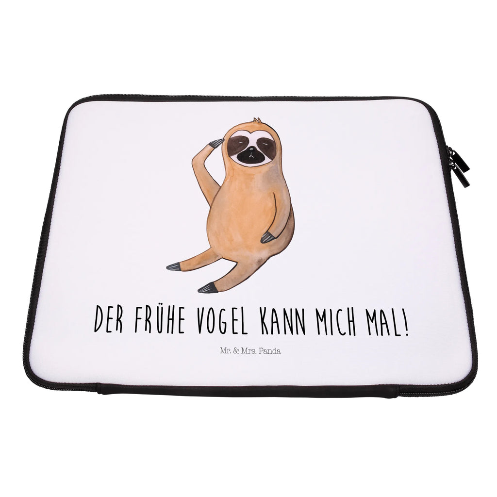 Notebook Tasche Faultier Vogel Notebook Tasche, Laptop, Computertasche, Tasche, Notebook-Tasche, Notebook-Reisehülle, Notebook Schutz, Faultier, Faultier Geschenk, Faultier Deko, Faultiere, faul, Lieblingstier, Spinner, früher Vogel, der frühe Vogel, Frühaufsteher, Morgenmuffel, Vogel, Faultierwelt