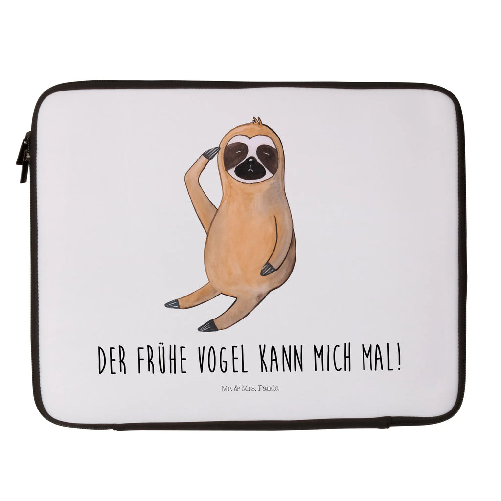 Notebook Tasche Faultier Vogel Notebook Tasche, Laptop, Computertasche, Tasche, Notebook-Tasche, Notebook-Reisehülle, Notebook Schutz, Faultier, Faultier Geschenk, Faultier Deko, Faultiere, faul, Lieblingstier, Spinner, früher Vogel, der frühe Vogel, Frühaufsteher, Morgenmuffel, Vogel, Faultierwelt