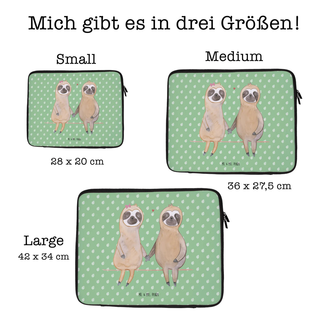 Notebook Tasche Faultier Pärchen Notebook Tasche, Laptop, Computertasche, Tasche, Notebook-Tasche, Notebook-Reisehülle, Notebook Schutz, Faultier, Faultier Geschenk, Faultier Deko, Faultiere, faul, Lieblingstier, Liebe, Liebespaar, Faultierliebe, Faultierpärchen, verliebt, verlobt, gemeinsam, relaxen, Pärchen, Beziehung, Langsamkeit