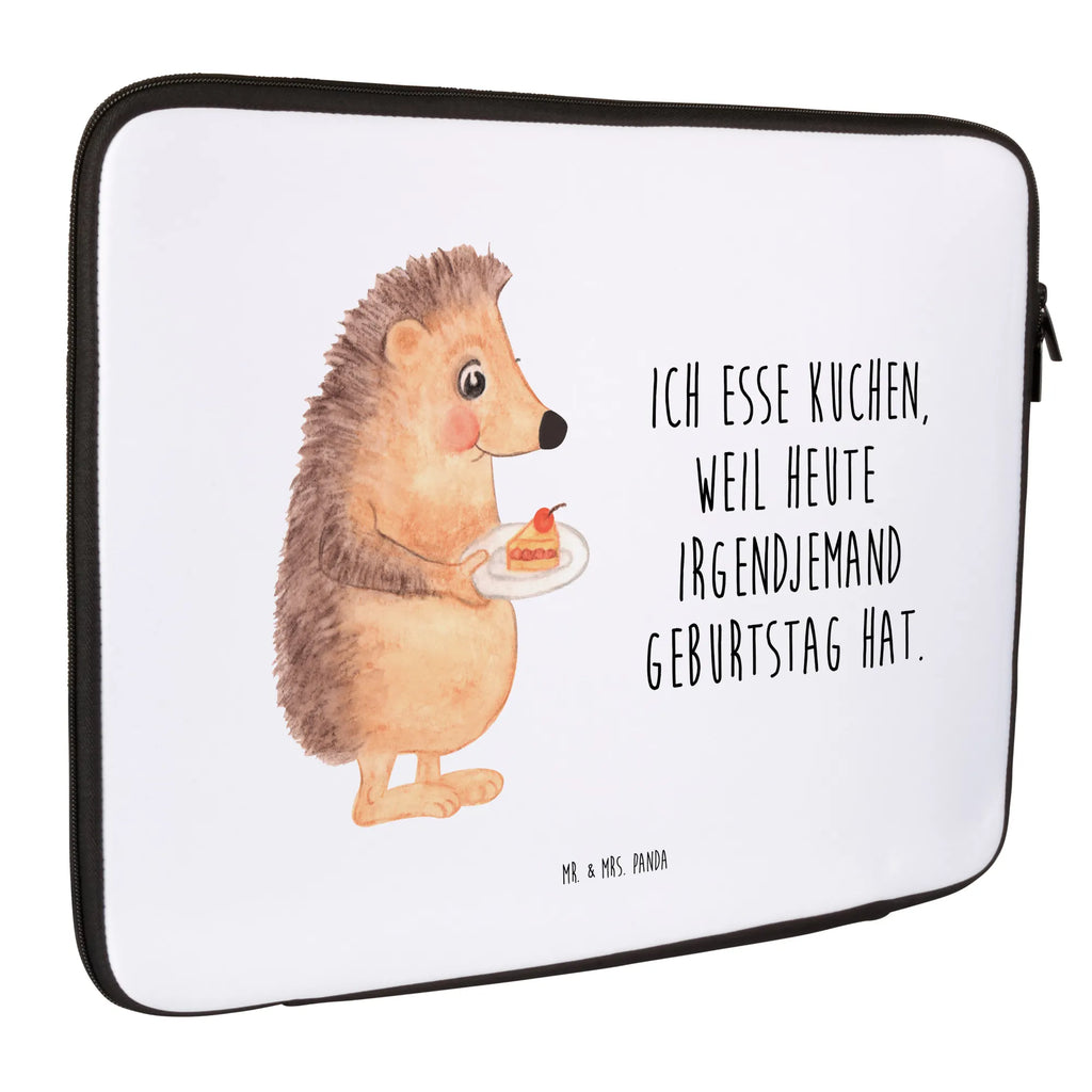 Notebook Tasche Igel Kuchenstück Notebook Tasche, Laptop, Computertasche, Tasche, Notebook-Tasche, Notebook-Reisehülle, Notebook Schutz, Tiermotive, Gute Laune, lustige Sprüche, Tiere, Igel, Essen Spruch, Kuchen, Backen Geschenk, Kuchen backen, Einladung Party, Geburtstagskuchen, Torte