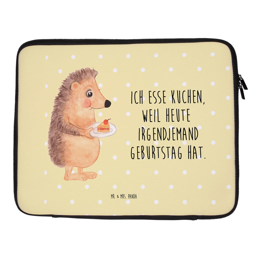 Notebook Tasche Igel Kuchenstück Notebook Tasche, Laptop, Computertasche, Tasche, Notebook-Tasche, Notebook-Reisehülle, Notebook Schutz, Tiermotive, Gute Laune, lustige Sprüche, Tiere, Igel, Essen Spruch, Kuchen, Backen Geschenk, Kuchen backen, Einladung Party, Geburtstagskuchen, Torte