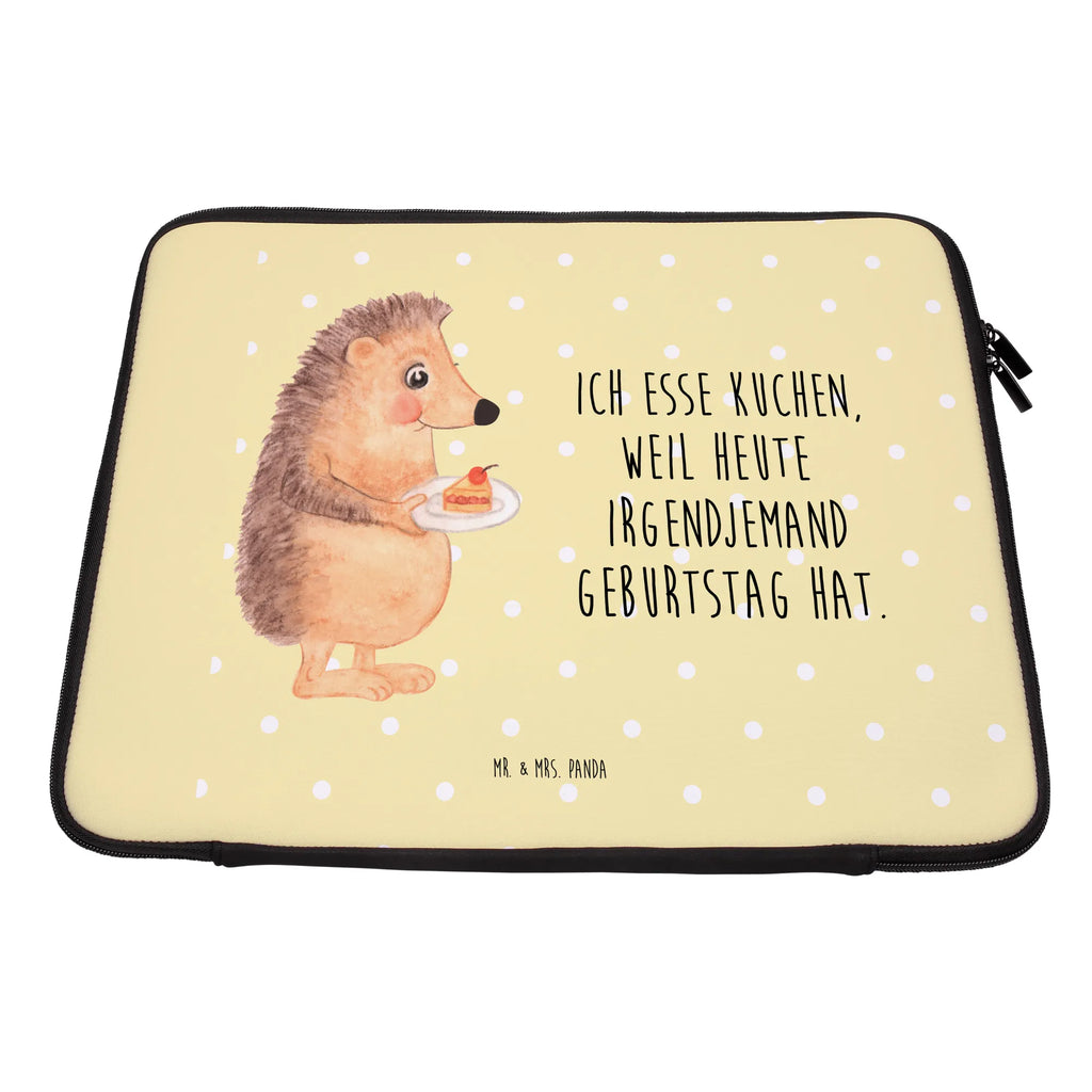 Notebook Tasche Igel Kuchenstück Notebook Tasche, Laptop, Computertasche, Tasche, Notebook-Tasche, Notebook-Reisehülle, Notebook Schutz, Tiermotive, Gute Laune, lustige Sprüche, Tiere, Igel, Essen Spruch, Kuchen, Backen Geschenk, Kuchen backen, Einladung Party, Geburtstagskuchen, Torte