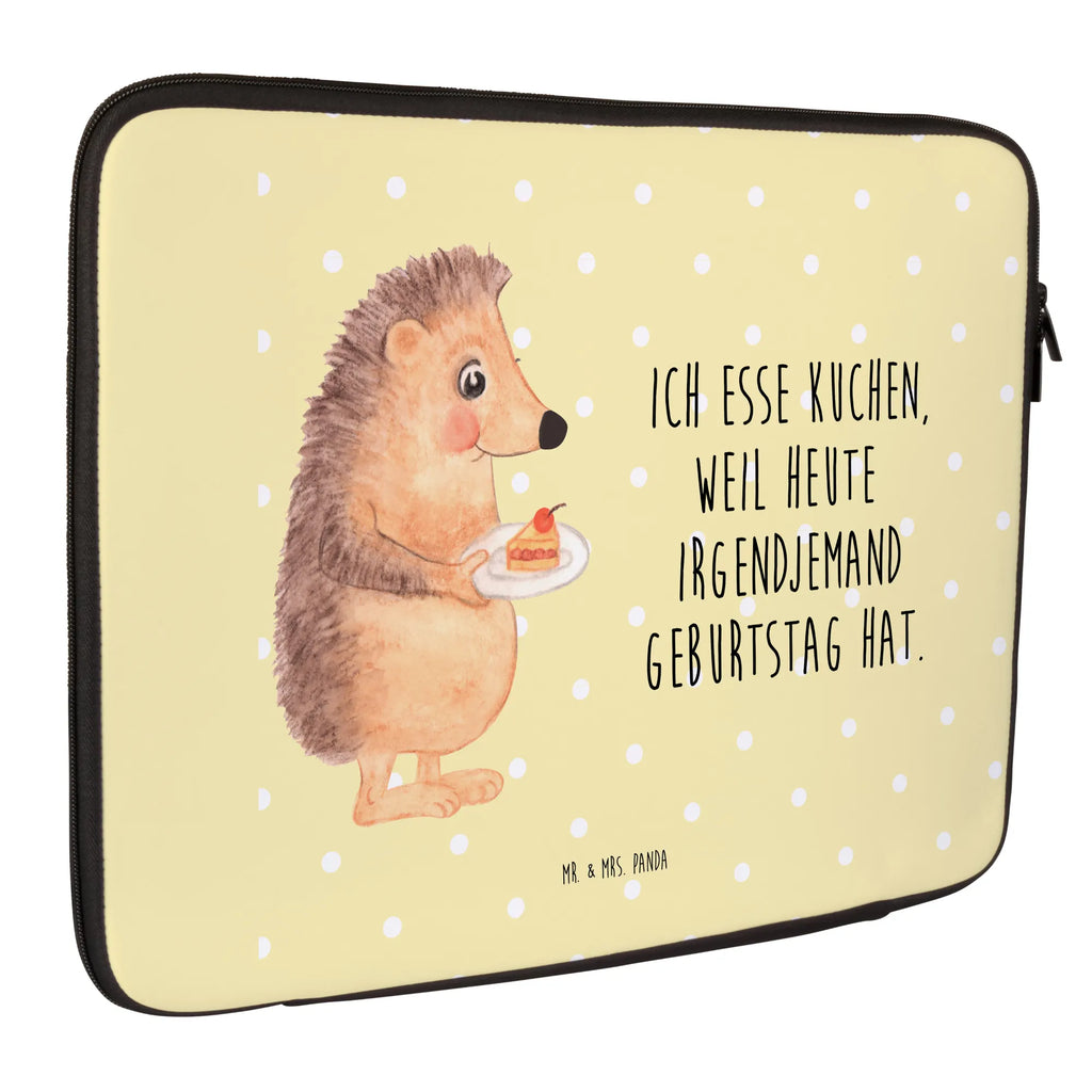 Notebook Tasche Igel Kuchenstück Notebook Tasche, Laptop, Computertasche, Tasche, Notebook-Tasche, Notebook-Reisehülle, Notebook Schutz, Tiermotive, Gute Laune, lustige Sprüche, Tiere, Igel, Essen Spruch, Kuchen, Backen Geschenk, Kuchen backen, Einladung Party, Geburtstagskuchen, Torte