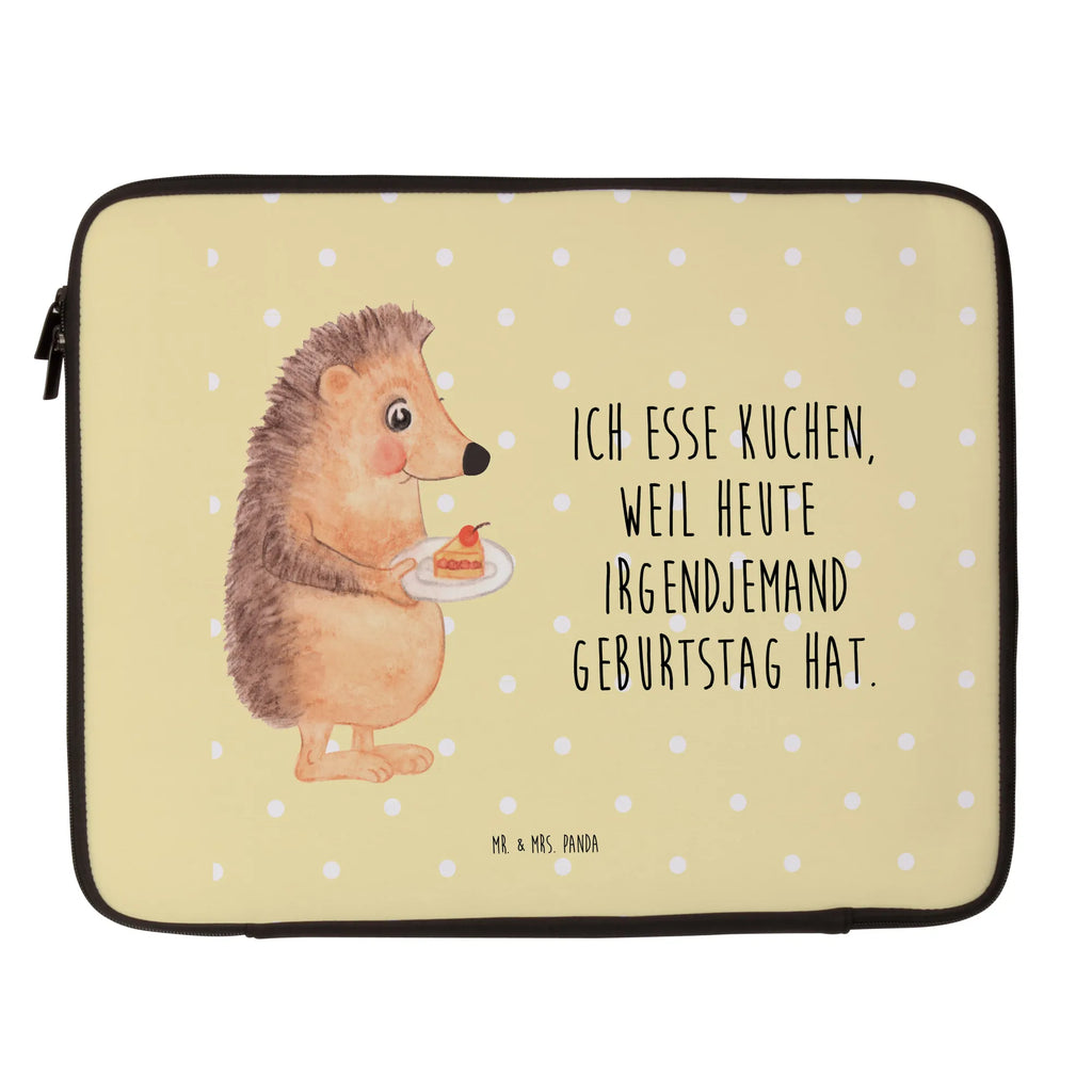 Notebook Tasche Igel Kuchenstück Notebook Tasche, Laptop, Computertasche, Tasche, Notebook-Tasche, Notebook-Reisehülle, Notebook Schutz, Tiermotive, Gute Laune, lustige Sprüche, Tiere, Igel, Essen Spruch, Kuchen, Backen Geschenk, Kuchen backen, Einladung Party, Geburtstagskuchen, Torte