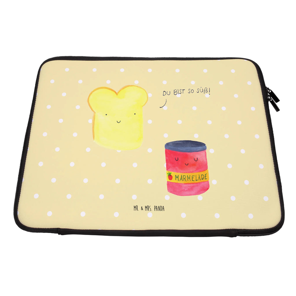 Notebook Tasche Toast Marmelade Notebook Tasche, Laptop, Computertasche, Tasche, Notebook-Tasche, Notebook-Reisehülle, Notebook Schutz, Tiermotive, Gute Laune, lustige Sprüche, Tiere, Toast, Marmelade, Dreamteam, süße Postkarte, süß, Küche Deko, Küche Spruch, Frühstück Einladung, Brot, Toastbrot