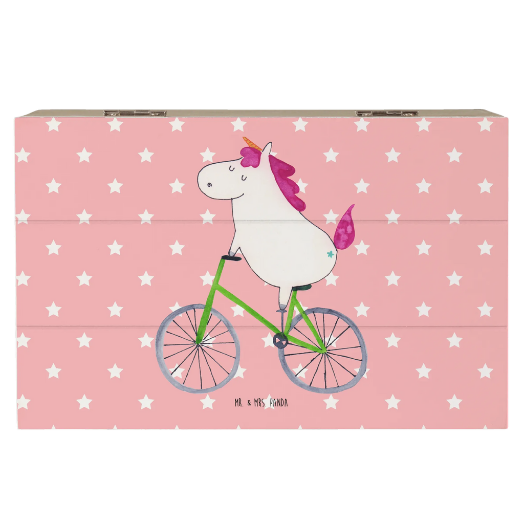 Holzkiste Einhorn Radfahrer Holzkiste, Kiste, Schatzkiste, Truhe, Schatulle, XXL, Erinnerungsbox, Erinnerungskiste, Dekokiste, Aufbewahrungsbox, Geschenkbox, Geschenkdose, Einhorn, Einhörner, Einhorn Deko, Pegasus, Unicorn, Radfahren, Radfahrer, Rad, Bike, Feenstaub, Konfetti, Luxusproblem, Kummer, Liebeskummer