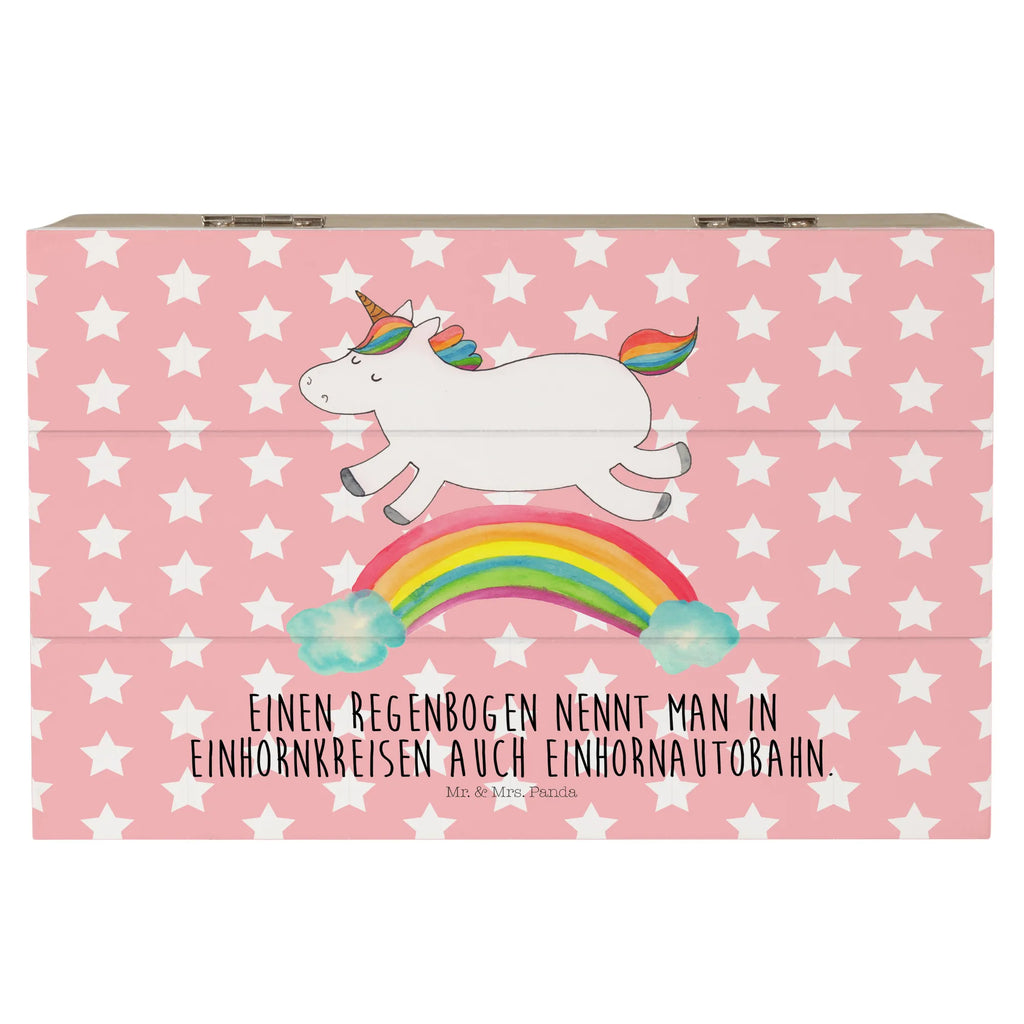 Holzkiste Einhorn Regenbogen Holzkiste, Kiste, Schatzkiste, Truhe, Schatulle, XXL, Erinnerungsbox, Erinnerungskiste, Dekokiste, Aufbewahrungsbox, Geschenkbox, Geschenkdose, Einhorn, Einhörner, Einhorn Deko, Unicorn, Regenbogen, Glitzer, Einhornpower, Erwachsenwerden, Einhornautobahn