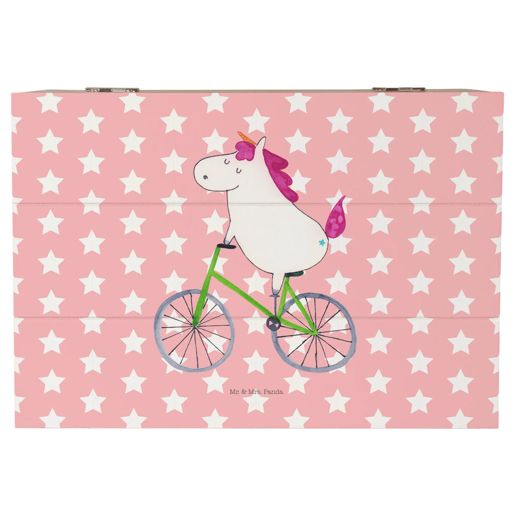 Holzkiste Einhorn Radfahrer Holzkiste, Kiste, Schatzkiste, Truhe, Schatulle, XXL, Erinnerungsbox, Erinnerungskiste, Dekokiste, Aufbewahrungsbox, Geschenkbox, Geschenkdose, Einhorn, Einhörner, Einhorn Deko, Pegasus, Unicorn, Radfahren, Radfahrer, Rad, Bike, Feenstaub, Konfetti, Luxusproblem, Kummer, Liebeskummer