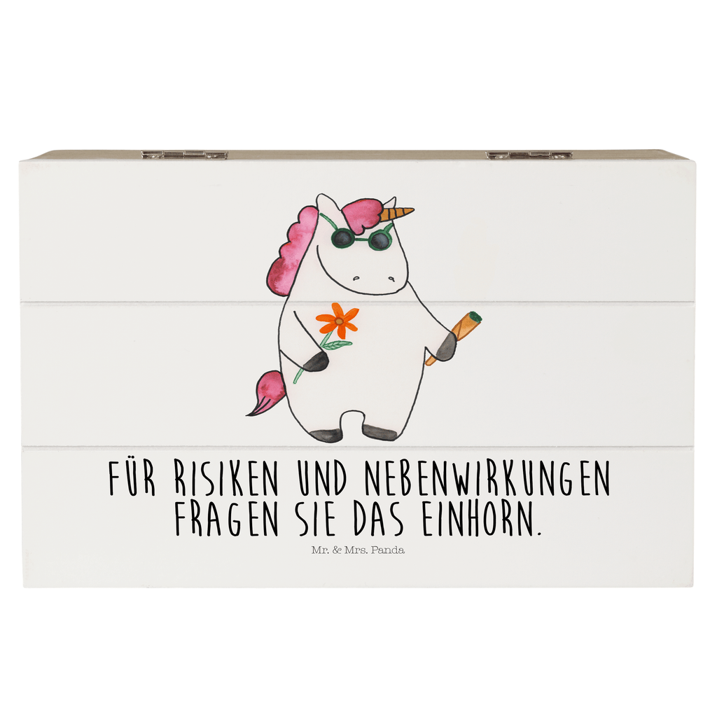 Holzkiste Einhorn Woodstock Holzkiste, Kiste, Schatzkiste, Truhe, Schatulle, XXL, Erinnerungsbox, Erinnerungskiste, Dekokiste, Aufbewahrungsbox, Geschenkbox, Geschenkdose, Einhorn, Einhörner, Einhorn Deko, Pegasus, Unicorn, Kiffen, Joint, Zigarette, Alkohol, Party, Spaß. lustig, witzig, Woodstock