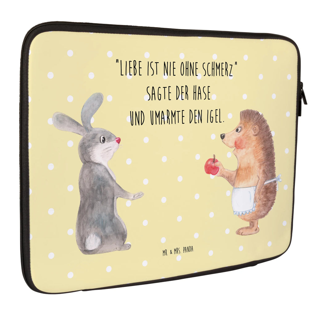 Notebook Tasche Hase Igel Notebook Tasche, Laptop, Computertasche, Tasche, Notebook-Tasche, Notebook-Reisehülle, Notebook Schutz, Tiermotive, Gute Laune, lustige Sprüche, Tiere, Igel und Hase, Igel, Hase, Liebe Spruch, Liebeskummer Geschenk, Herzschmerz, Trösten, Trennungsschmerz, Spruch romantisch