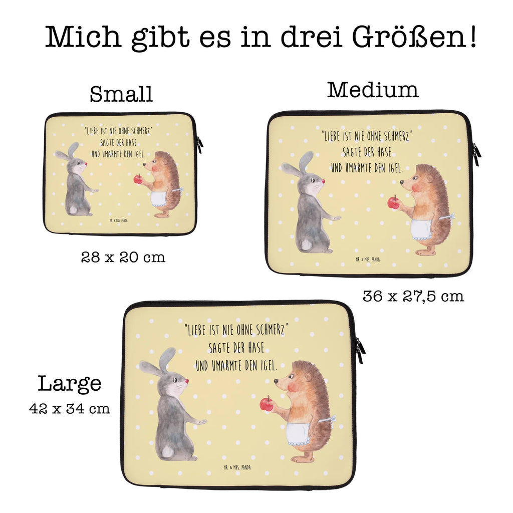 Notebook Tasche Hase Igel Notebook Tasche, Laptop, Computertasche, Tasche, Notebook-Tasche, Notebook-Reisehülle, Notebook Schutz, Tiermotive, Gute Laune, lustige Sprüche, Tiere, Igel und Hase, Igel, Hase, Liebe Spruch, Liebeskummer Geschenk, Herzschmerz, Trösten, Trennungsschmerz, Spruch romantisch