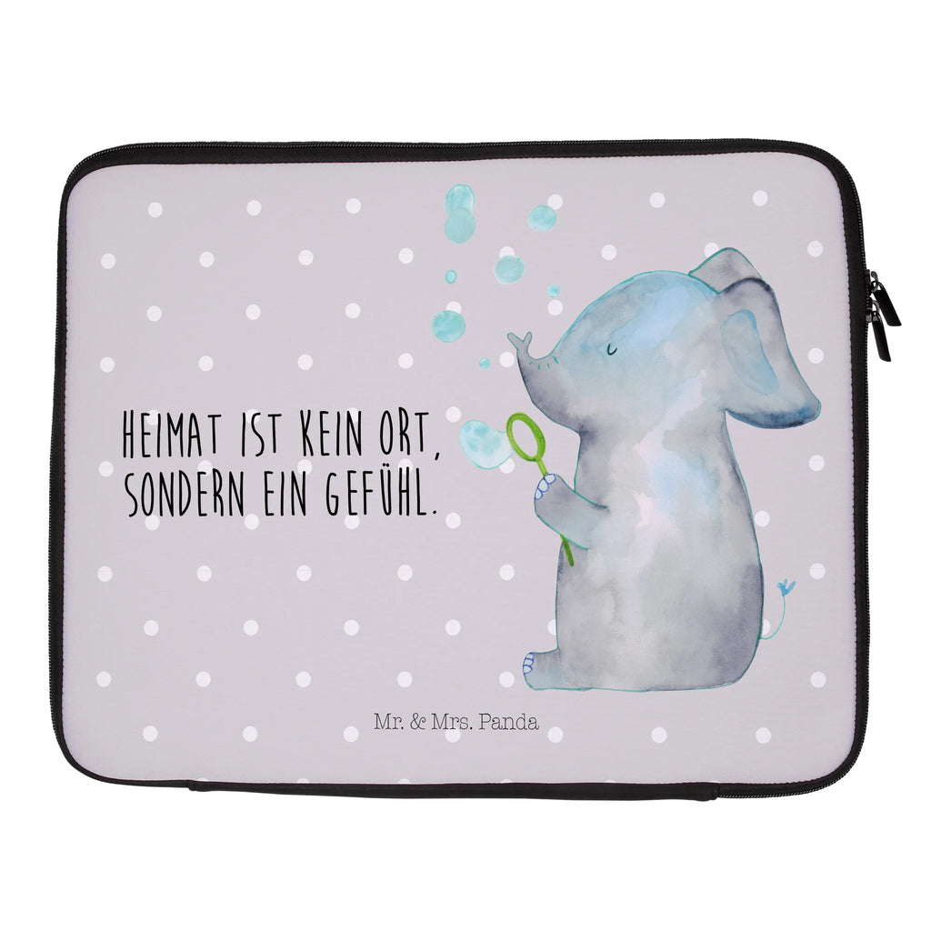 Notebook Tasche Elefant Seifenblasen Notebook Tasche, Laptop, Computertasche, Tasche, Notebook-Tasche, Notebook-Reisehülle, Notebook Schutz, Tiermotive, Gute Laune, lustige Sprüche, Tiere, Elefant, Elefanten, Dickhäuter, Rüsseltier, Seifenblasen, Liebe, Heimat, Gefühl. Daheim, Liebesbeweis, Liebesspruch