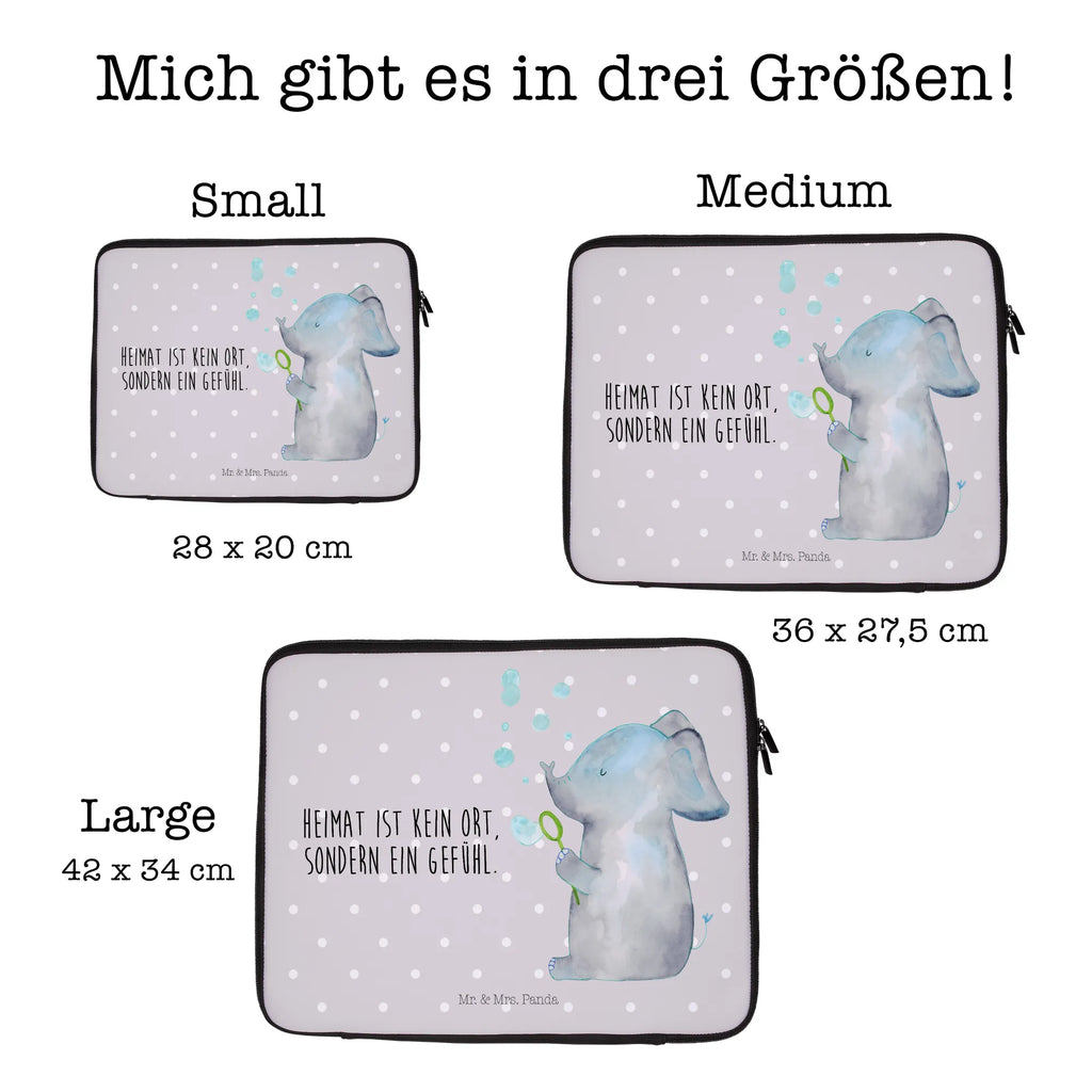 Notebook Tasche Elefant Seifenblasen Notebook Tasche, Laptop, Computertasche, Tasche, Notebook-Tasche, Notebook-Reisehülle, Notebook Schutz, Tiermotive, Gute Laune, lustige Sprüche, Tiere, Elefant, Elefanten, Dickhäuter, Rüsseltier, Seifenblasen, Liebe, Heimat, Gefühl. Daheim, Liebesbeweis, Liebesspruch