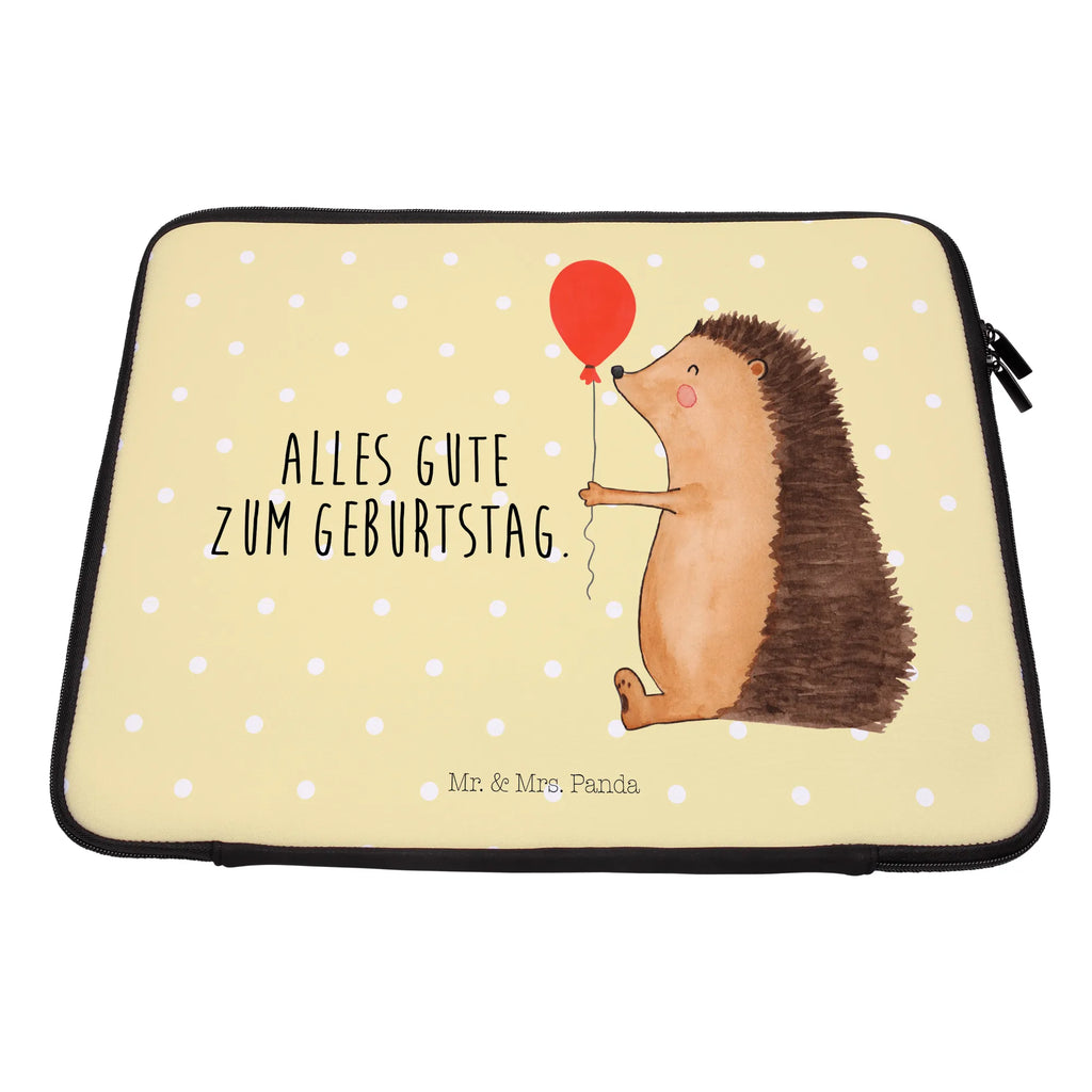 Notebook Tasche Igel Luftballon Notebook Tasche, Laptop, Computertasche, Tasche, Notebook-Tasche, Notebook-Reisehülle, Notebook Schutz, Tiermotive, Gute Laune, lustige Sprüche, Tiere, Igel, Geburtstag, Herzlichen Glückwunsch, Glückwunsch, Geburtstagskind, Ballon, Happy Birthday