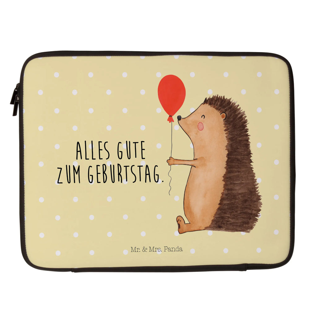 Notebook Tasche Igel Luftballon Notebook Tasche, Laptop, Computertasche, Tasche, Notebook-Tasche, Notebook-Reisehülle, Notebook Schutz, Tiermotive, Gute Laune, lustige Sprüche, Tiere, Igel, Geburtstag, Herzlichen Glückwunsch, Glückwunsch, Geburtstagskind, Ballon, Happy Birthday