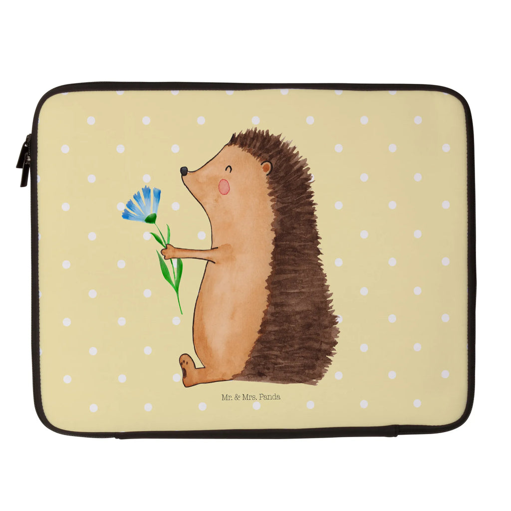 Notebook Tasche Igel Blumen Notebook Tasche, Laptop, Computertasche, Tasche, Notebook-Tasche, Notebook-Reisehülle, Notebook Schutz, Tiermotive, Gute Laune, lustige Sprüche, Tiere, Igel, Gute Besserung, Genesungswünsche, Krankheit, Krankenhaus, krank, Besuch