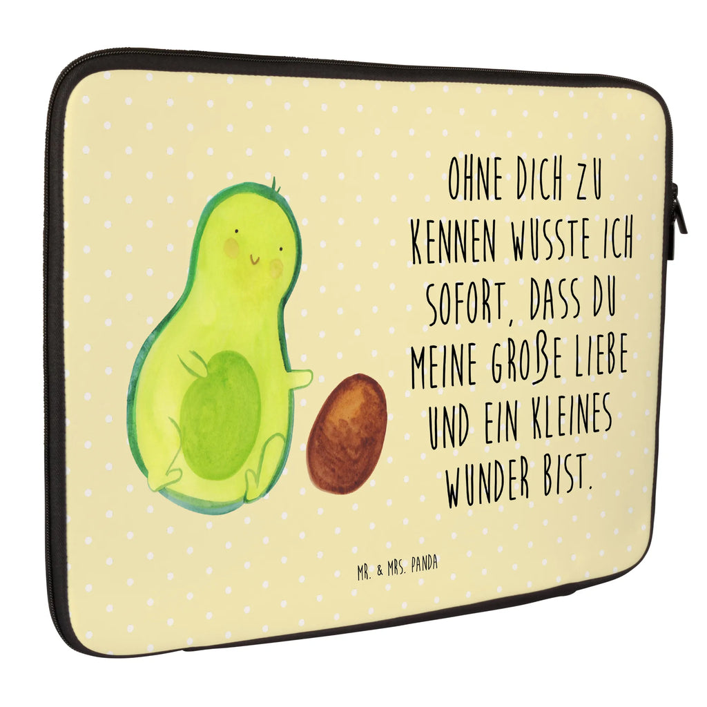 Notebook Tasche Avocado Kern rollt Notebook Tasche, Laptop, Computertasche, Tasche, Notebook-Tasche, Notebook-Reisehülle, Notebook Schutz, Avocado, Veggie, Vegan, Gesund, Avocados, Schwanger, Geburt, Geburtstag, Säugling, Kind, erstes Kind, zur Geburt, Schwangerschaft, Babyparty, Baby, große Liebe, Liebe, Love