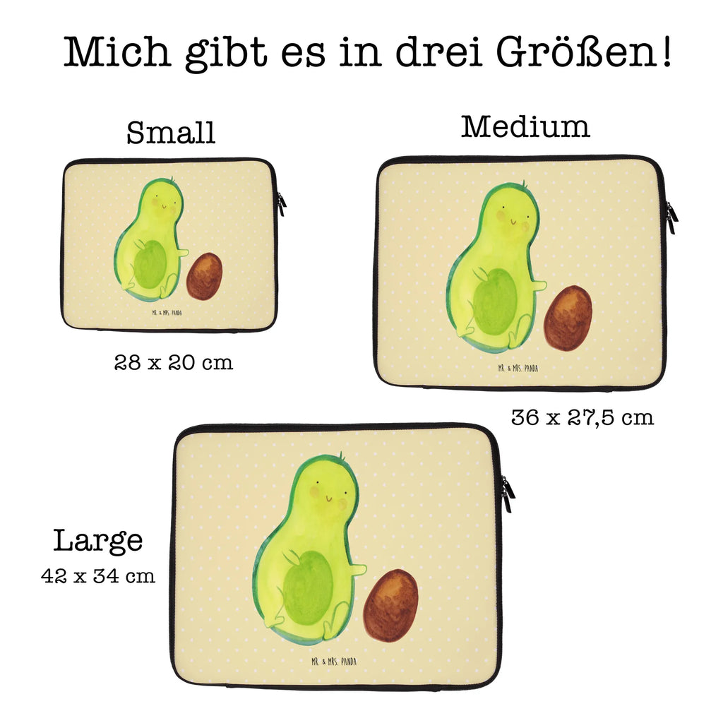 Notebook Tasche Avocado Kern rollt Notebook Tasche, Laptop, Computertasche, Tasche, Notebook-Tasche, Notebook-Reisehülle, Notebook Schutz, Avocado, Veggie, Vegan, Gesund, Avocados, Schwanger, Geburt, Geburtstag, Säugling, Kind, erstes Kind, zur Geburt, Schwangerschaft, Babyparty, Baby, große Liebe, Liebe, Love