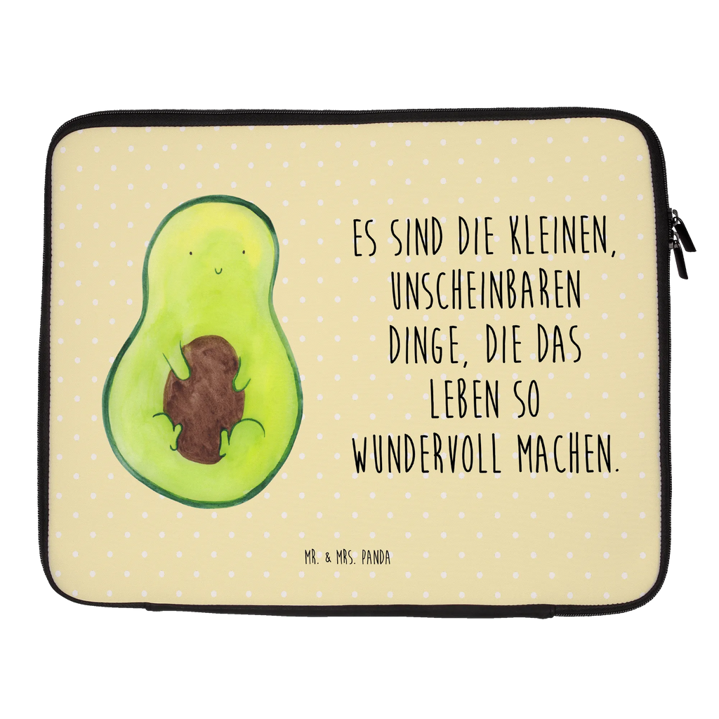 Notebook Tasche Avocado Kern Notebook Tasche, Laptop, Computertasche, Tasche, Notebook-Tasche, Notebook-Reisehülle, Notebook Schutz, Avocado, Veggie, Vegan, Gesund, Avokado, Avocadokern, Kern, Pflanze, Spruch Leben