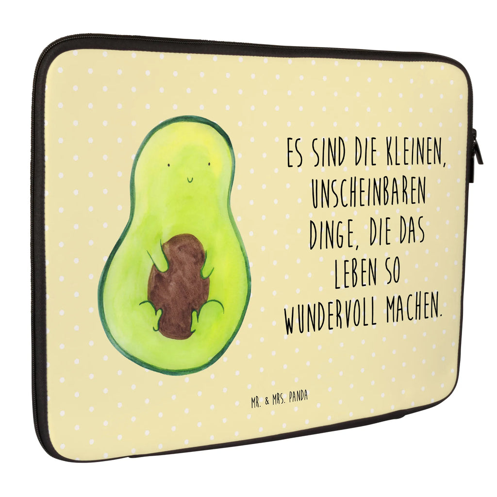 Notebook Tasche Avocado Kern Notebook Tasche, Laptop, Computertasche, Tasche, Notebook-Tasche, Notebook-Reisehülle, Notebook Schutz, Avocado, Veggie, Vegan, Gesund, Avokado, Avocadokern, Kern, Pflanze, Spruch Leben