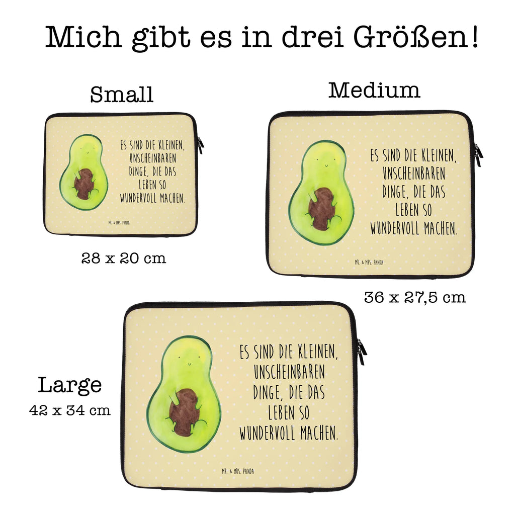 Notebook Tasche Avocado Kern Notebook Tasche, Laptop, Computertasche, Tasche, Notebook-Tasche, Notebook-Reisehülle, Notebook Schutz, Avocado, Veggie, Vegan, Gesund, Avokado, Avocadokern, Kern, Pflanze, Spruch Leben