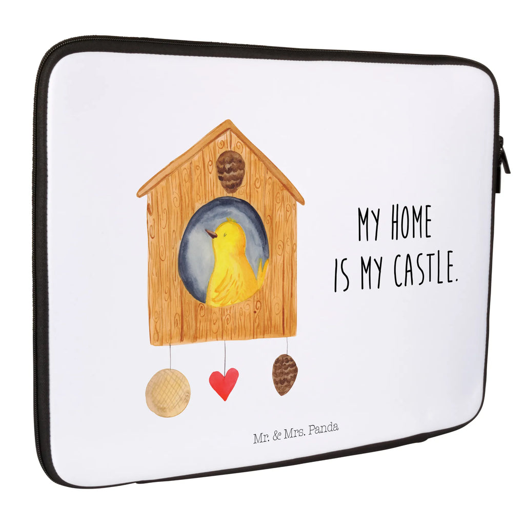 Notebook Tasche Vogel Haus Notebook Tasche, Laptop, Computertasche, Tasche, Notebook-Tasche, Notebook-Reisehülle, Notebook Schutz, Tiermotive, Gute Laune, lustige Sprüche, Tiere, Vogel, Vögel, Vogelhaus, Vogelhäuschen, Home sweet home, Zuhause, Nest, Eigenheim, Familie, Wohnung, Haus, unser Haus, Lieblingsort, Castle