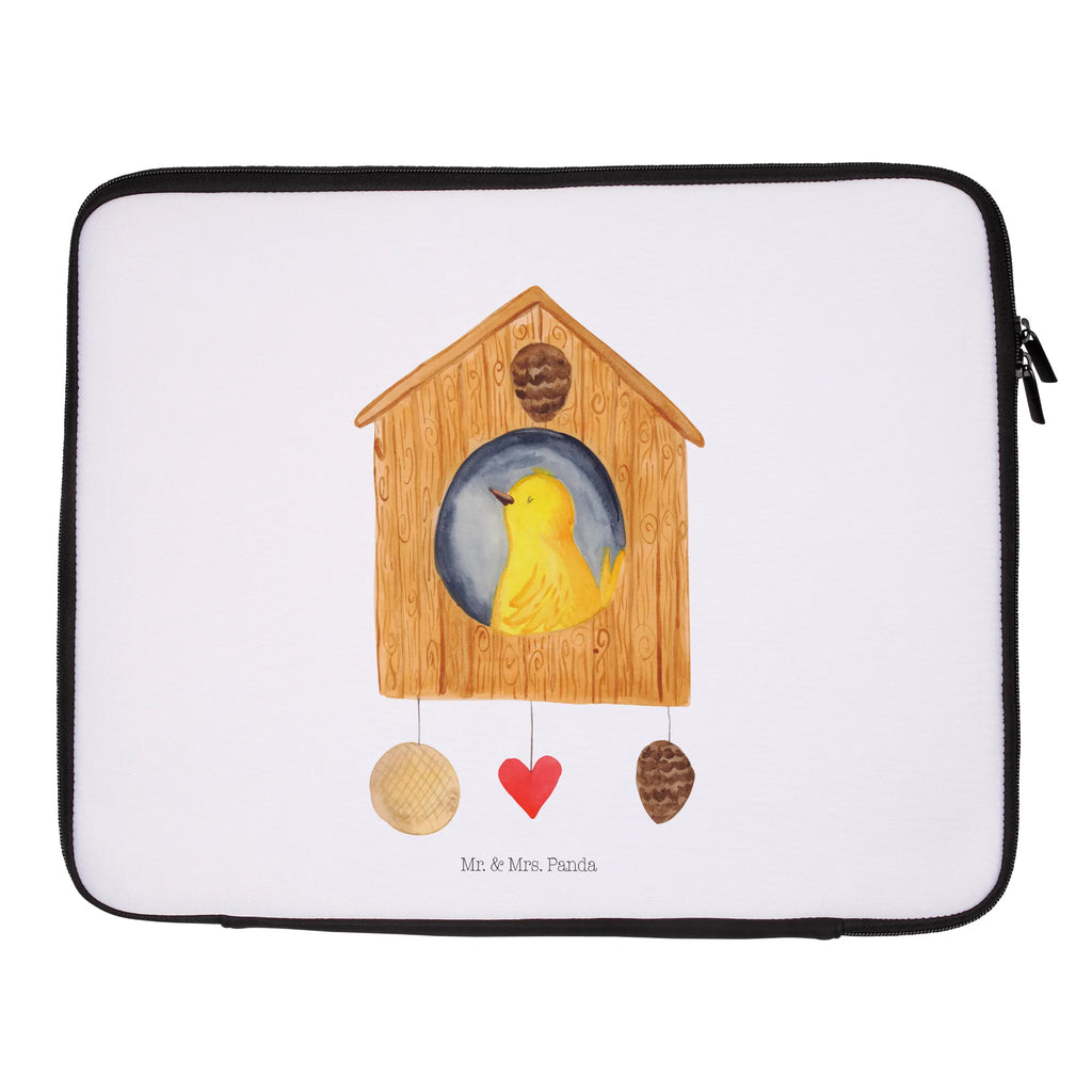 Notebook Tasche Vogel Haus Notebook Tasche, Laptop, Computertasche, Tasche, Notebook-Tasche, Notebook-Reisehülle, Notebook Schutz, Tiermotive, Gute Laune, lustige Sprüche, Tiere, Vogel, Vögel, Vogelhaus, Vogelhäuschen, Home sweet home, Zuhause, Nest, Eigenheim, Familie, Wohnung, Haus, unser Haus, Lieblingsort, Castle