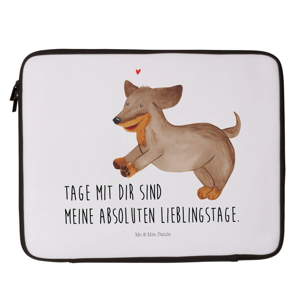 Notebook Tasche Hund Dackel Notebook Tasche, Laptop, Computertasche, Tasche, Notebook-Tasche, Notebook-Reisehülle, Notebook Schutz, Hund, Hundemotiv, Haustier, Hunderasse, Tierliebhaber, Hundebesitzer, Sprüche, Hunde, Dackel, Dachshund, happy dog