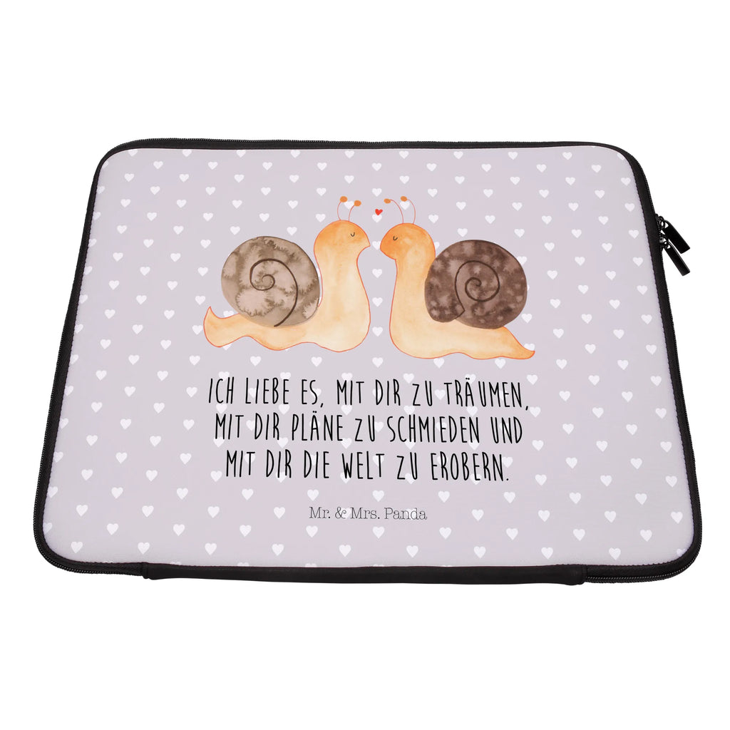 Notebook Tasche Schnecken Liebe Notebook Tasche, Laptop, Computertasche, Tasche, Notebook-Tasche, Notebook-Reisehülle, Notebook Schutz, Liebe, Partner, Freund, Freundin, Ehemann, Ehefrau, Heiraten, Verlobung, Heiratsantrag, Liebesgeschenk, Jahrestag, Hocheitstag