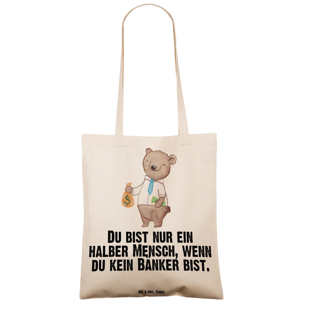 Tragetasche Bänker mit Herz Beuteltasche, Beutel, Einkaufstasche, Jutebeutel, Stoffbeutel, Tasche, Shopper, Umhängetasche, Strandtasche, Schultertasche, Stofftasche, Tragetasche, Badetasche, Jutetasche, Einkaufstüte, Laptoptasche, Beruf, Ausbildung, Jubiläum, Abschied, Rente, Kollege, Kollegin, Geschenk, Schenken, Arbeitskollege, Mitarbeiter, Firma, Danke, Dankeschön, Bänker, Bankfachmann, Bankangestellter, Bankberater