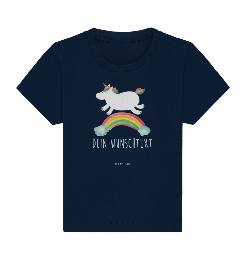 Personalisiertes Baby Shirt Einhorn Regenbogen Personalisiertes Baby T-Shirt, Personalisiertes Jungen Baby T-Shirt, Personalisiertes Mädchen Baby T-Shirt, Personalisiertes Shirt, Einhorn, Einhörner, Einhorn Deko, Pegasus, Unicorn, Regenbogen, Glitzer, Einhornpower, Erwachsenwerden, Einhornautobahn