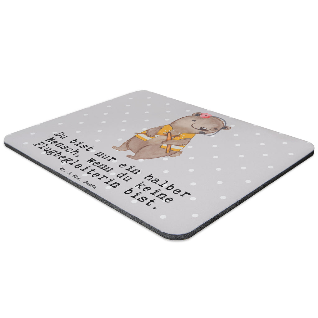 Mauspad Flugbegleiterin mit Herz Mousepad, Computer zubehör, Büroausstattung, PC Zubehör, Arbeitszimmer, Mauspad, Einzigartiges Mauspad, Designer Mauspad, Mausunterlage, Mauspad Büro, Beruf, Ausbildung, Jubiläum, Abschied, Rente, Kollege, Kollegin, Geschenk, Schenken, Arbeitskollege, Mitarbeiter, Firma, Danke, Dankeschön, Flugbegleiterin, Stewardess, Flugstewardess, Flight-Attendant